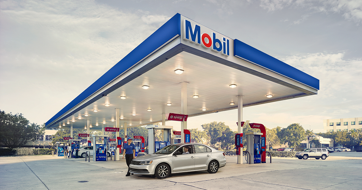 Gasolinera Mobil