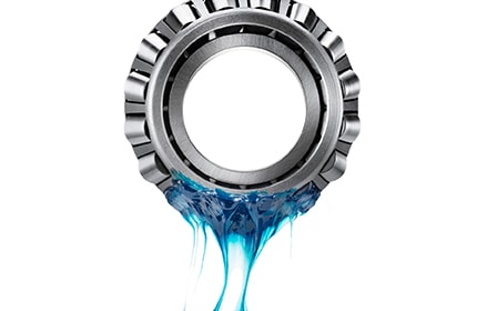 bearing blue grease dipped