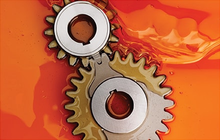 Lubricante de engranajes naranja