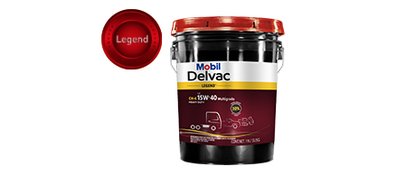 Cubeta de Mobil Delvac Multigrado que brinda 30% mayor control de viscosidad. 
