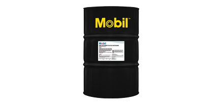 Tambor industrial color negro de Mobil Delvac Modern™ 15W-40 Full Protection Mine para motores diesel.